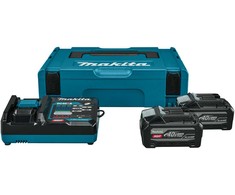 Makita Akumuliatorių ir kroviklio komplektas XGT®, 40Vmax 1911B9-4 XGT® • 40Vmax • 2vnt 4.0Ah • DC40RA