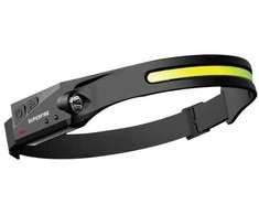 Žibintuvėlis ant galvos Superfire HL65 120lm USB-C