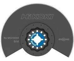 Pusapvalis pjūklelis Hikoki Starlock MSD100SB