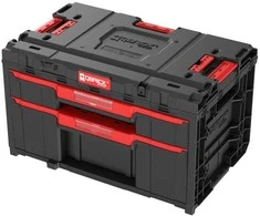 Q-Brick Įrankių dėžė Qbrick ONE PLUS TOOLBOX 2.0; su 2 stalčiais
