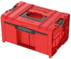 Q-Brick QBRICK PRO įrankių dėžė su stalčiumi 2.0 EXPERT Raudonas