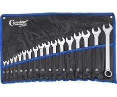 Raktų komplektas Condor Werkzeug C0035/17T; 6-24 mm; 17 vnt.