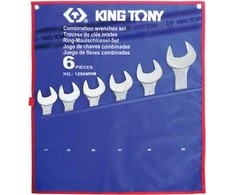 Raktų komplektas King Tony 1296MRN; 6 vnt.