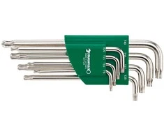 Raktų komplektas su Torx antgaliais Stahlwille 96432700; 8 vnt.