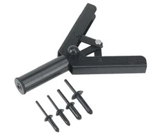 Rankinis kniediklis Ellient Tools AT5054 + 40 kniedžių