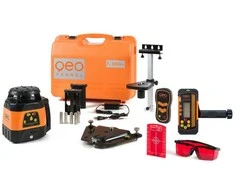 Rotacinis lazerinis nivelyras Geo-Fennel FL 245HV+; imtuvas FR 80-MM
