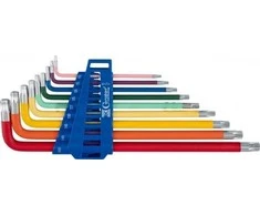 Šešiakampių raktų rinkinys Condor Werkzeug C1121/9; T10-T50; 9 vnt.