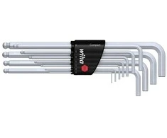 Šešiakampių L-formos raktų rinkinys WIHA Compact (11 vnt.)
