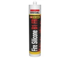 Silikonas Soudal 122156; 600 ml