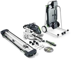 Skersinio pjovimo staklės Festool KS 60 E-UG-Set/XL (stalas-vežimėlis)