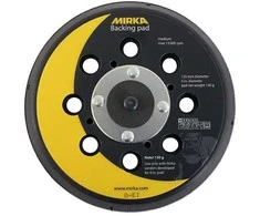 Šlifavimo padas ekscentr. šlifuokliui Mirka; Ø125 mm vidutiniškai kietas