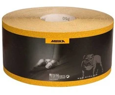 Šlifavimo popieriaus rulonas Mirka GOLD; 115x50000 mm; P80; 1 vnt.