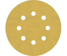 Bosch C470 švitrinis popierius 125mm, G320, 50 vnt