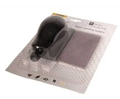 Šlifavimo trinkelė Mirka 8391402311; 70x125 mm + šlifavimo tinklelis; P120; 3 vnt.