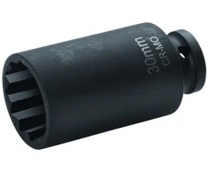 Smūginė sukimo galvutė Condor Werkzeug C4803/36; 1/2''; 36 mm; 85 mm