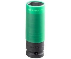 Smūginė sukimo galvutė Facom NSI.22L; 1/2''; 22 mm