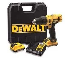 Smūginis suktuvas-gręžtuvas DeWalt DCD716D2-QW; 10,8 V; 2x2,0 Ah akum.