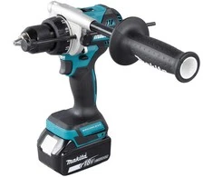 Makita DHP492RTJ Akumuliatorinis smūginis gręžtuvas 18V, BL-motor, Max 141 Nm, 130/65NM, 2x5,0Ah, DC18RC, MAKPACK