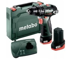 METABO smūginis suktuvas gręžtuvas 12V 38 / 20Nm 2x2.0Ah SB BL