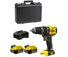 Smūginis suktuvas-gręžtuvas Stanley SFMCD721M2K-QW; 18 V; 2x4,0 Ah akum.