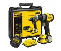 Smūginis suktuvas-gręžtuvas Stanley SFMCD725D2K-QW; 18 V; 2x2,0 Ah akum.