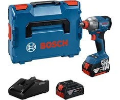 Smūginis suktuvas-veržliasūkis Bosch GDX 18V-285 Professional; 18 V; 2x4,0 Ah akum. + L-BOXX 136
