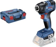 Smūginis veržliasūkis Bosch GDR 18V-200; 18 V (be akumuliatoriaus ir pakrovėjo) + Lagaminas