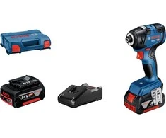 Smūginis suktuvas Bosch GDR 18V-200; 18 V; 2x4,0 Ah akum.