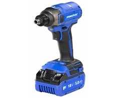 Smūginis veržliasukis RawlPlug R-PID18-M2; 18 V; 2x2,0 Ah akum.
