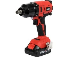 YATO Smūginis veržliasukis 18V LI-ION 1/2" 2x3,0Ah /Rinkinys 21elementów