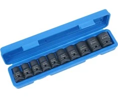 Smūginių sukimo galvučių komplektas Condor Werkzeug C1010/12; 1/2''; 10-24 mm; 10 vnt.