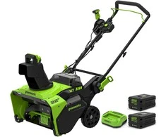 Sniego valytuvas Greenworks GD60STK4X; 60 V; 2x4,0 Ah akum.