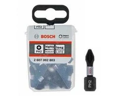 Bosch Suktuvo antgaliai PH2 25 vnt./ Impact, L=25mm