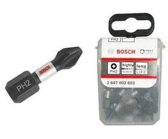 Bosch Suktuvo antgaliai PZ2 25 vnt./ Impact, L=25mm