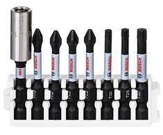 Bosch 8 dalių antgalių kompl. L=50mm, Impact Control