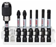 Bosch 7 dalių antgalių kompl. L=50mm, Impact Control