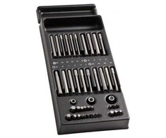 Sukimo antgalių komplektas Facom TORX MOD.E41, 1/4''-5/16''