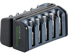 Sukimo antgalių komplektas Festool twinBOX BB-MIX; 10 vnt.