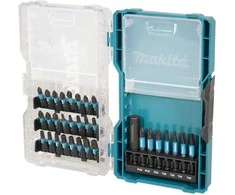 Makita Sukimo antgalių rinkinys Impact Juodas, permatomoje dėžutėje (32 vnt) E-22919
