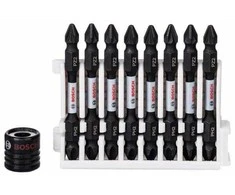 Bosch Dviguba geležtė mova 65mm, PH2-PZ2 , 8 vnt.