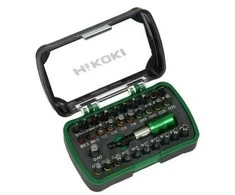 Hikoki Accessories Sukimo antgalių rinkinys Hikoki 750363; 1/4''; 25 mm; 32 vnt.