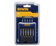 Sukimo antgalių rinkinys Irwin; PZ; PH; TX; 5 vnt.
