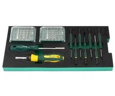 Sukimo antgalių rinkinys Sata ST09920G; 71 vnt.
