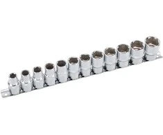 Sukimo galvučių komplektas Condor Werkzeug C27100; 1/2''; 10-22 mm; 12 vnt.