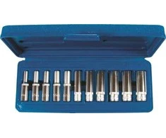 Sukimo galvučių komplektas Condor Werkzeug C1009/14; 1/4''; 4-13 mm; 11 vnt.