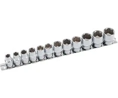 Sukimo galvučių komplektas Condor Werkzeug C25100; 3/8''; 8-19 mm; 12 vnt.