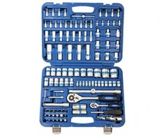 Sukimo galvučių komplektas KingRoy KR108MDA; 1/4''+1/2''; 108 vnt.