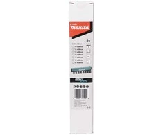 Makita Sukimo antgalių komplektas 8 vnt. 1/2''x 38mm (8,10, 12, 13, 14, 17, 19, 21, ) E-16601