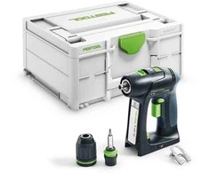 Suktuvas-gręžtuvas Festool C 18-Basic; 18 V; (be akumuliatoriaus ir pakrovėjo)