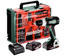 Suktuvas-gręžtuvas Metabo SB 18 L Set; 18 V; 2x2,0 Ah akum.